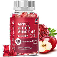 HARMONIFY ACV Gummies with Apple Cider Vinegar and pomegranate beet juice