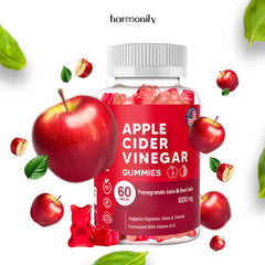 Gummy with natural apple flavor suitable for vegans