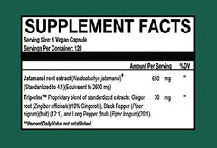 Harmony Nutraceuticals close-up of capsule texture highlighting clean vegan formulation