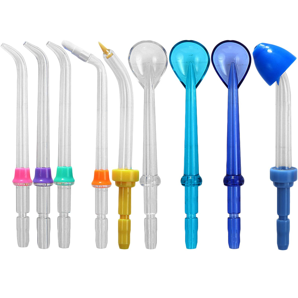 HARMONYDENT Water Flosser Tips 9-piece replacement for Waterpik