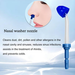 Nasal washing tip for nasal care