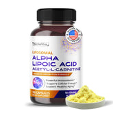 HarmoVira Alpha Lipoic Acid and Acetyl-L-Carnitine 600mg 180 capsules
