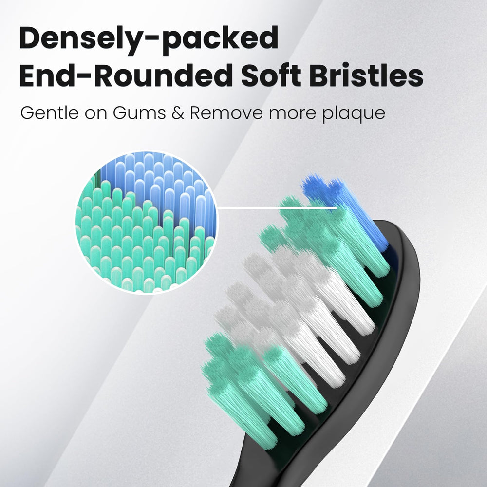 Individually packaged Harobey brush heads for AquaSonic - protective packaging