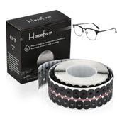 Hasefam lens blocking pads roll showing size 18.5x29mm