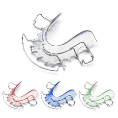 Upper Hawley retainer for adults with clear acrylic base