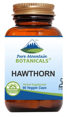 Hawthorn Berry Capsules bottle on white background