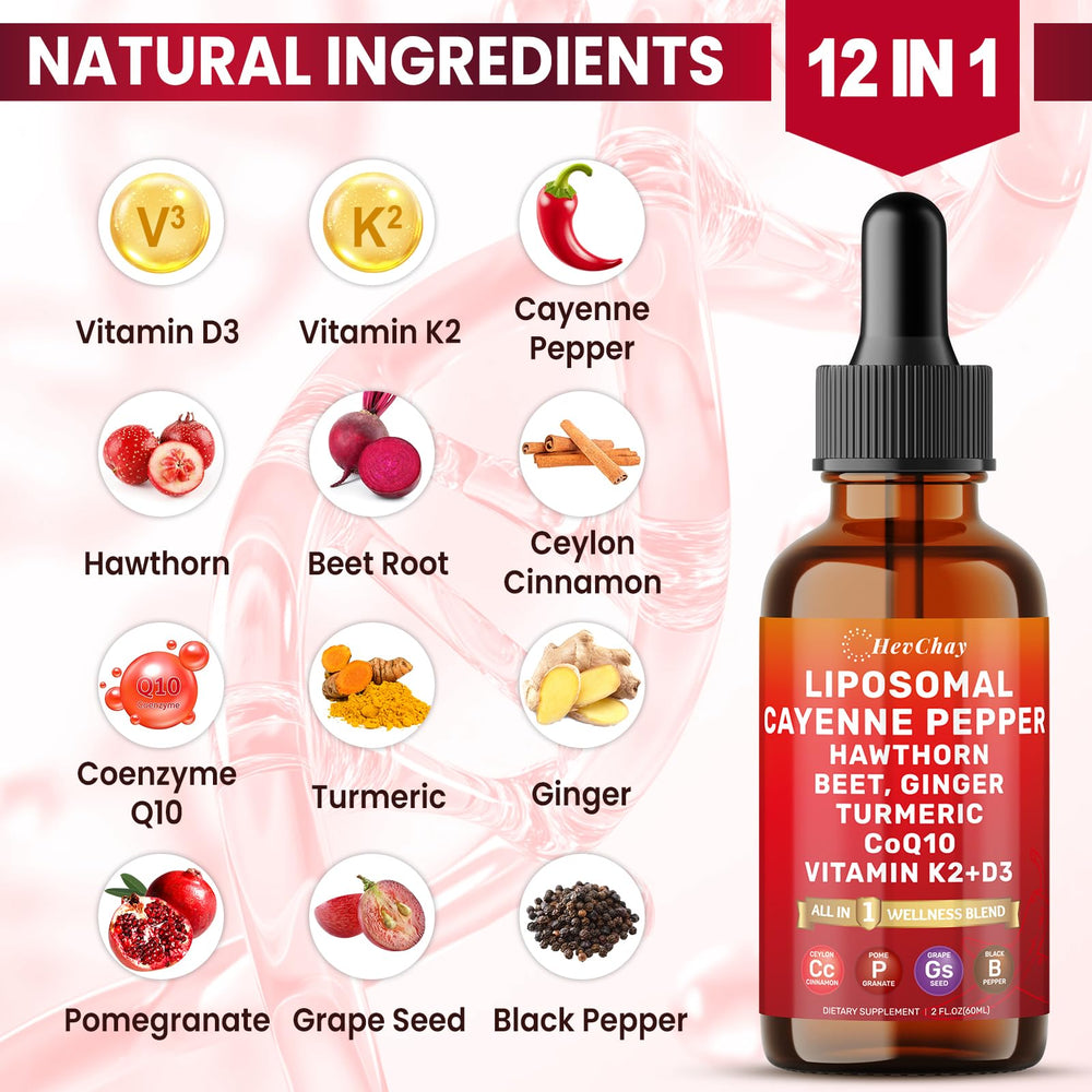 Hawthorn berry with CoQ10 and vitamins D3 and K2 blend