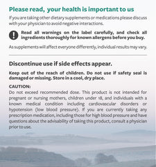 Daily dosage of Hawthorn Berry Extract Capsules (one capsule per day)