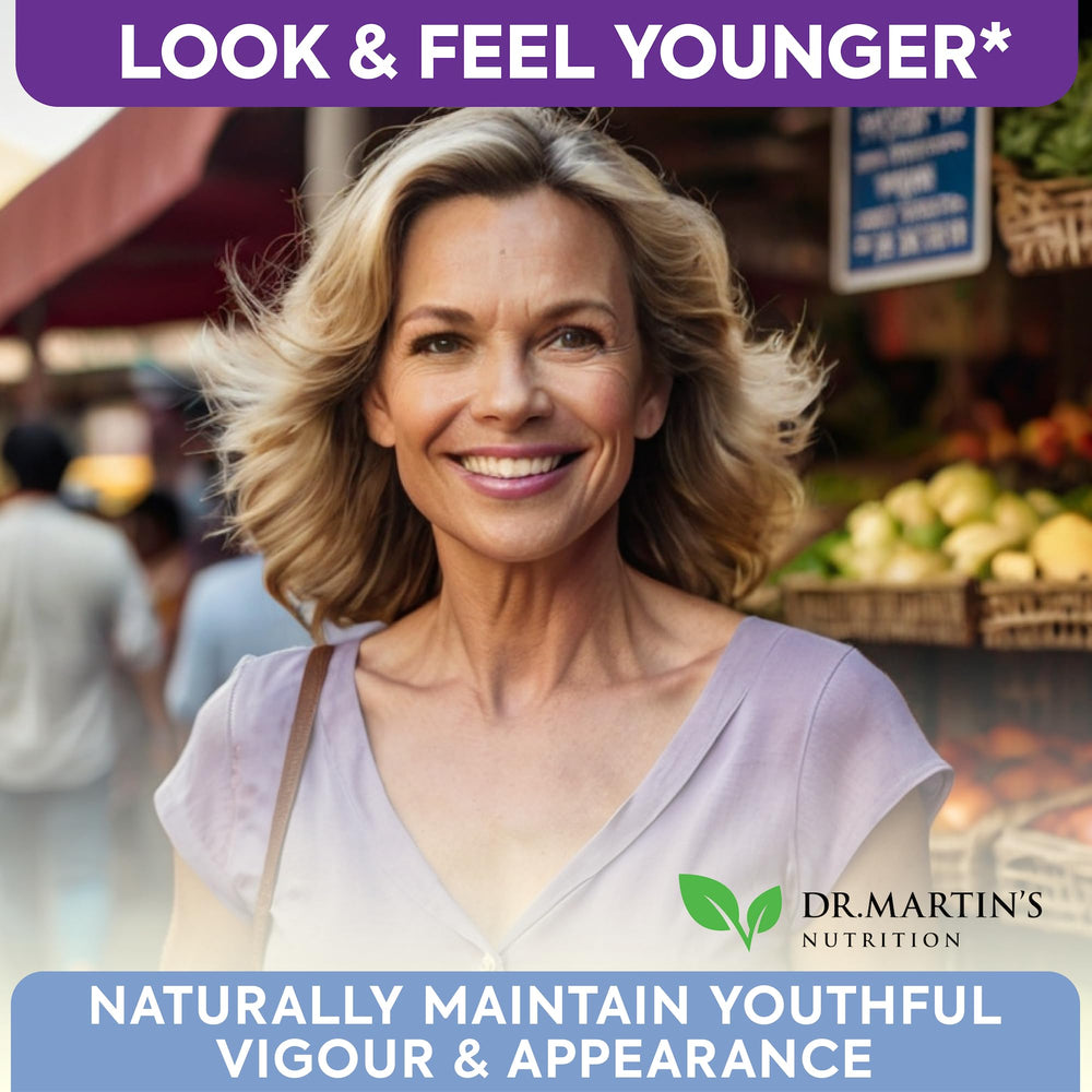 Hawthorn berry with green tea and alfalfa leaf imagery