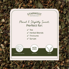 Hawthorn herb blend suitable for tea infusions