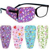 Blue dinosaur design eye patch for kids