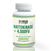 Hazel's Choice Nattokinase 4000 FU bottle – 120 capsules