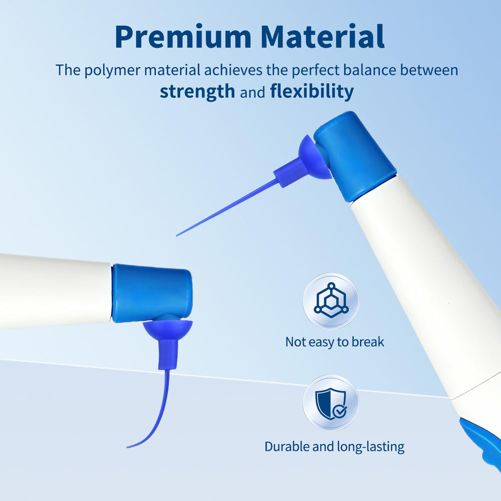 Flexible bendable tip designed for curved root canals