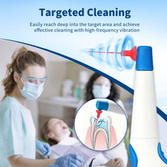 Flexible replacement tip for curved root canals