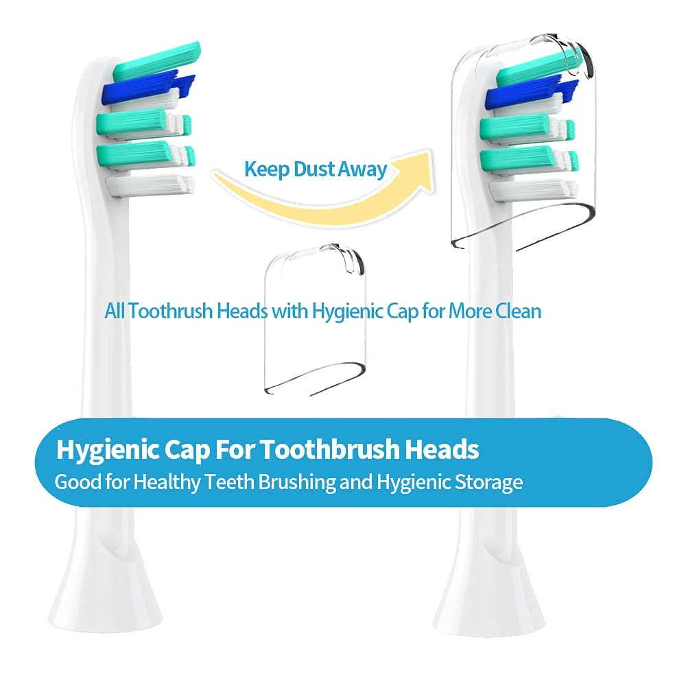 Six reusable head covers for Philips Sonicare in pink