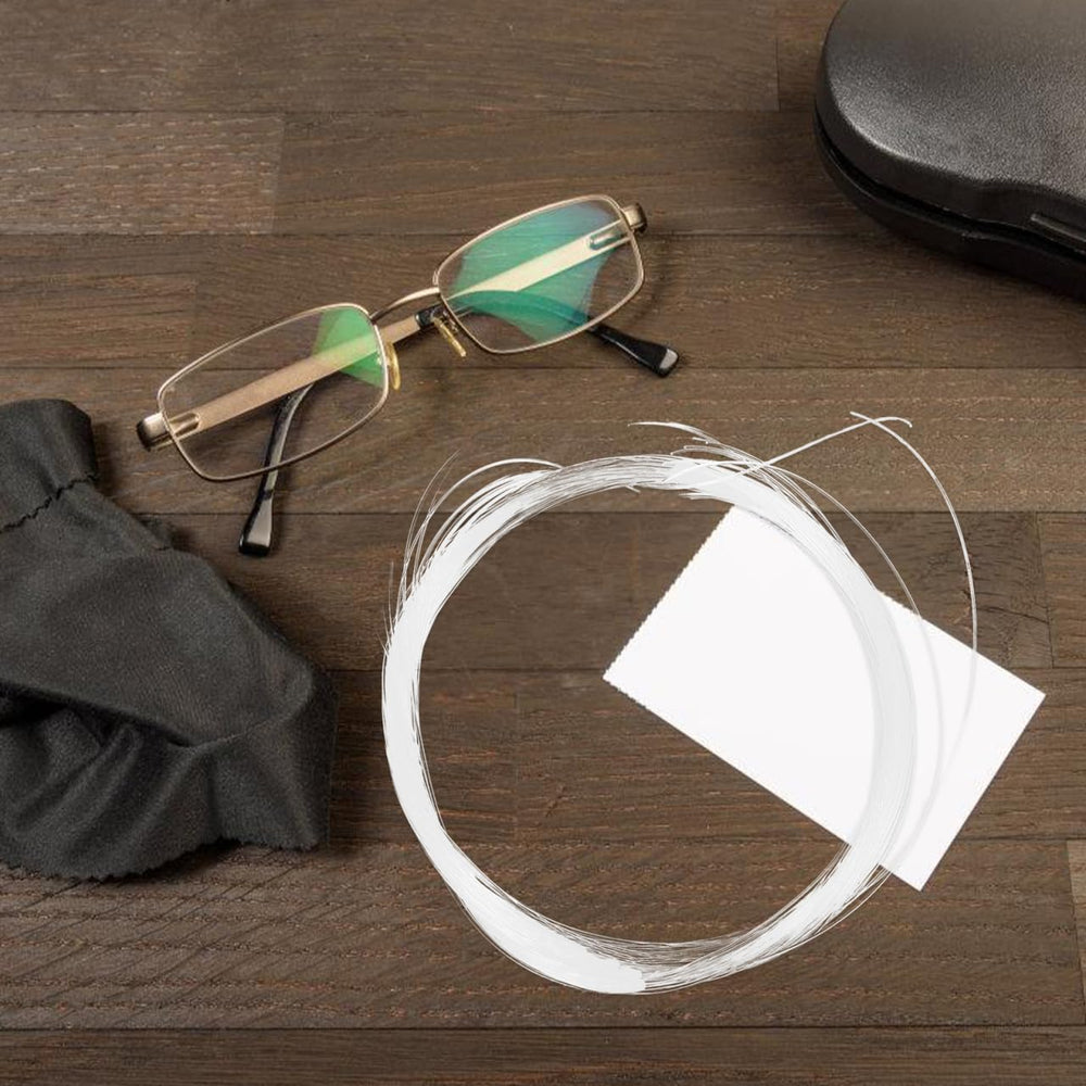 Maintenance thread for half-frame glasses