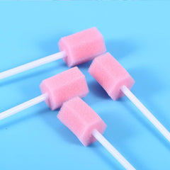 Pack of 200 Healifty oral swabs in pink