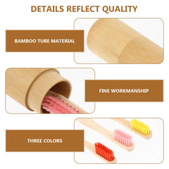 Ergonomic bamboo handle with wide head
