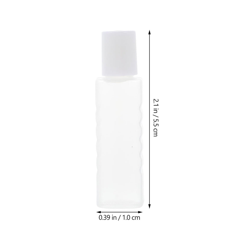 Travel-friendly compact bottle designed for eye drops and care solutions