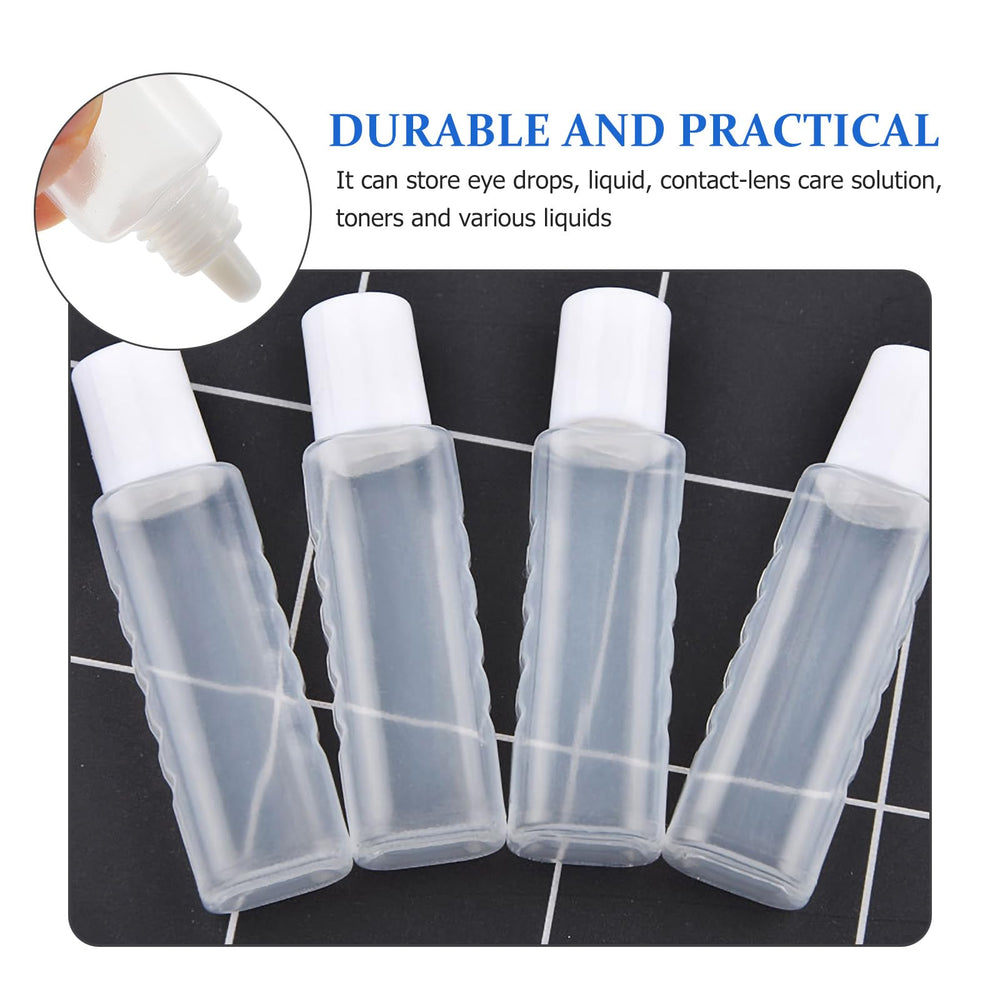 Clear bottle showing contents for easy monitoring