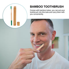 Natural degradable bamboo material