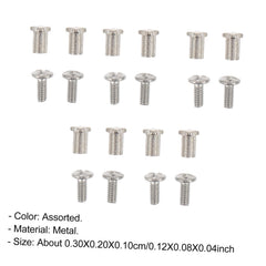 Eyeglasses screws components - durable metal