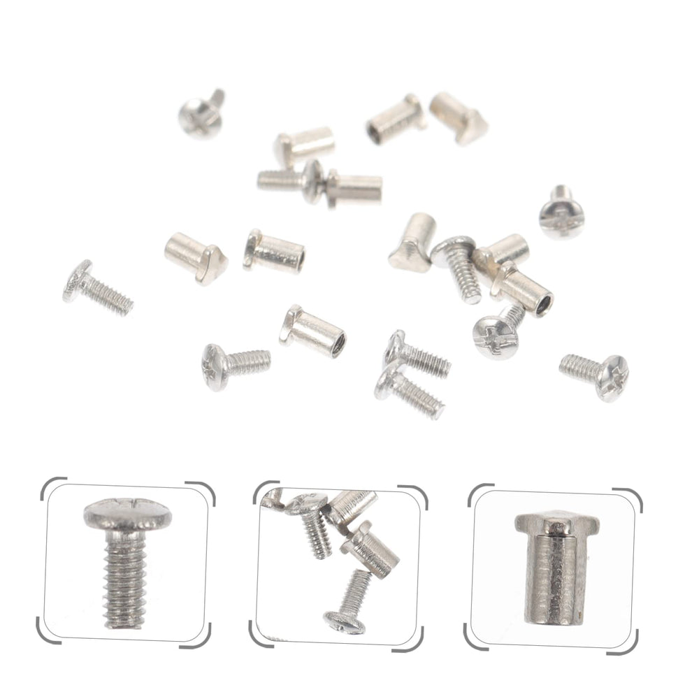 Repair kit eyewear parts - screw hardware close-up