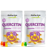 HEALING DROPS Quercetin with Bromelain Gummies 2-pack front view