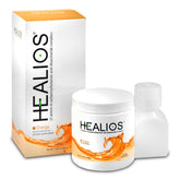 Healios orange flavor powder packaging