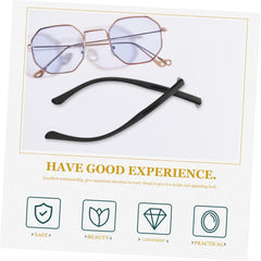 Lightweight metal arm legs for glasses