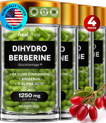 HealMeal Dihydroberberine bottle label