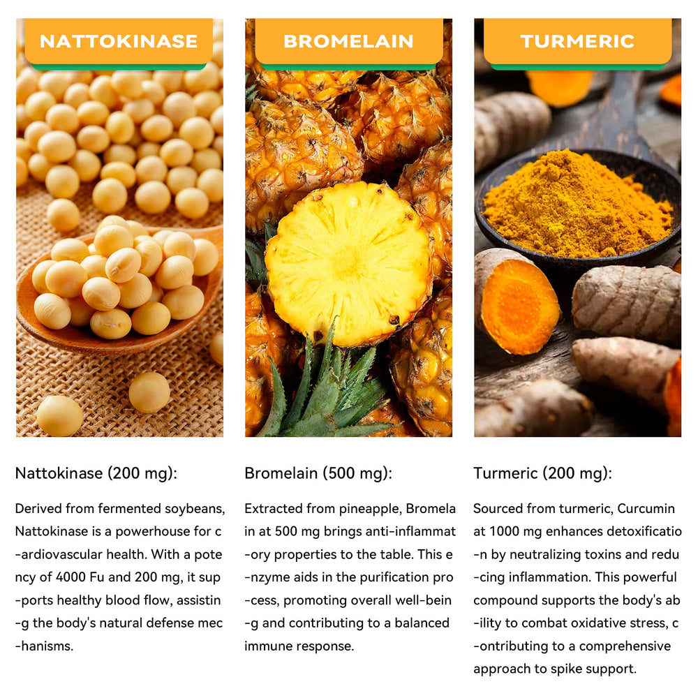 Concept image highlighting detox and immune support