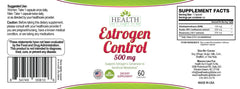 Health As It Ought To Be estrogen control supplement pills closeup promotes balanced metabolism