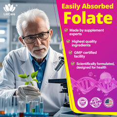 Graphic highlighting homocysteine balance and heart health