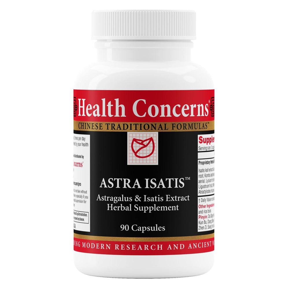 Health Concerns Astragalus Isatis Licorice 90-capsules bottle