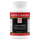 Health Concerns Calm Spirit bottle front view
