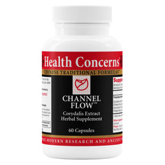 Health Concerns Channel Flow bottle with 60 capsules