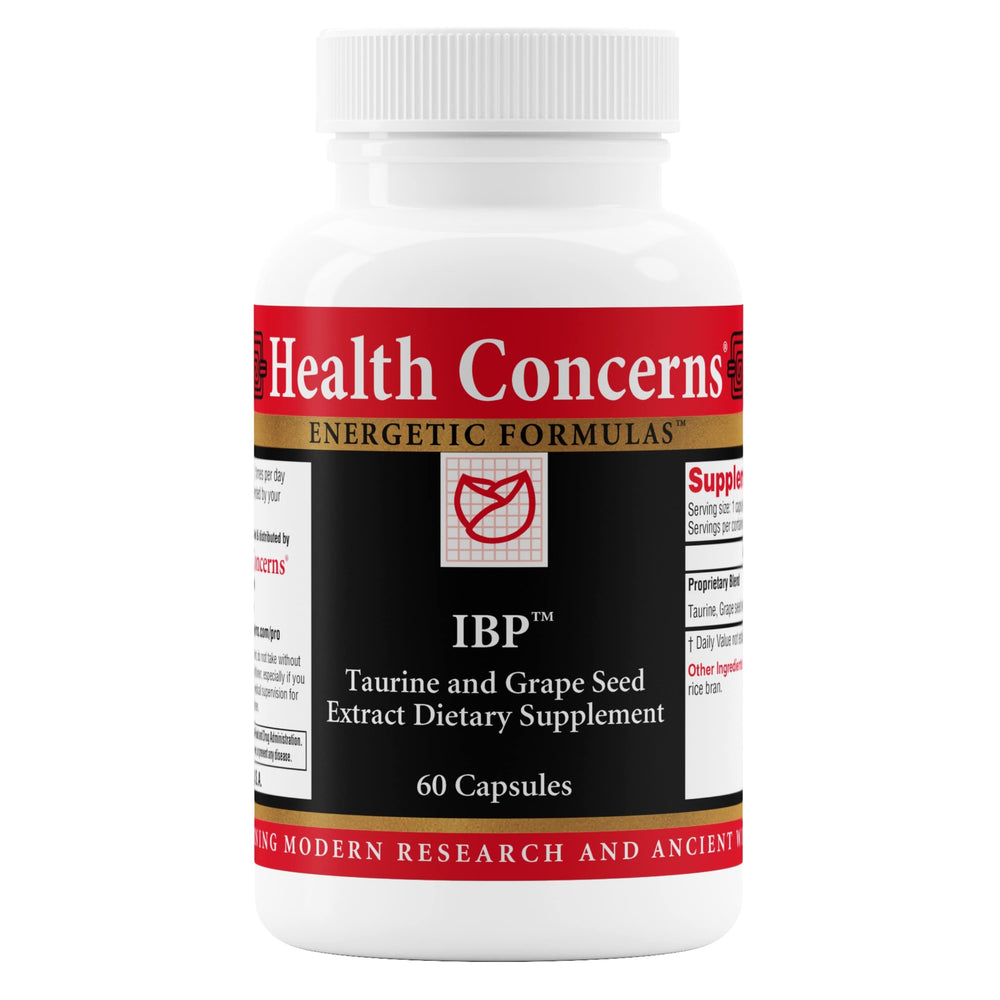 Health Concerns IBP bottle front view