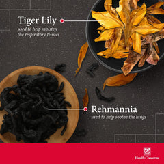 Astragalus and licorice components in Lily Bulb Formula