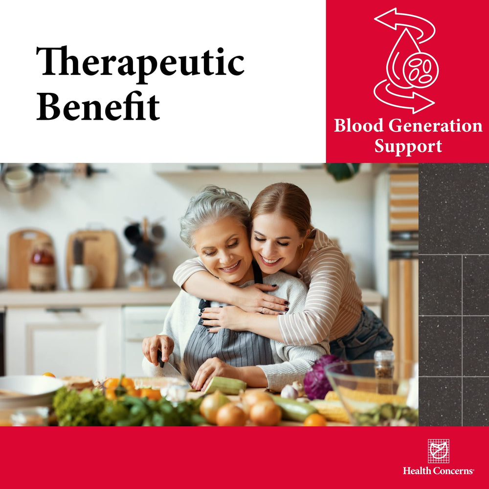 Herbal blend supporting blood and bone marrow health