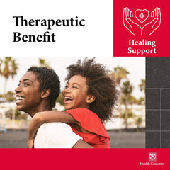 Illustration of trauma recovery and swelling support