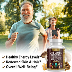 Reishi mushroom ingredient close-up for Health Heals blend