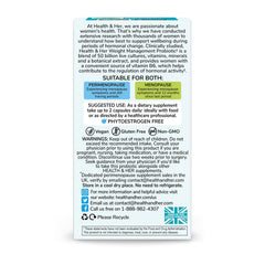 Health & Her menopause app on a smartphone
