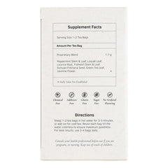 Herbal tea bags for quitting smoking Health King