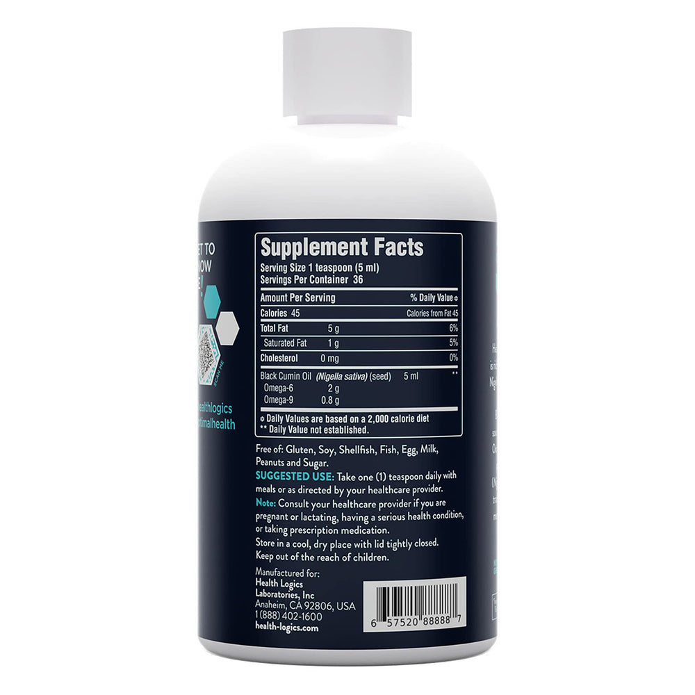 Close-up of the bottle label showing cold pressed and hexane-free