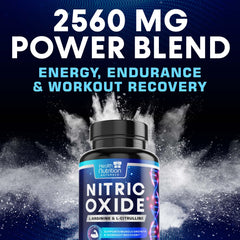Health Nutrition Naturals Nitric Oxide Booster pills-dispensed demonstrates easy daily use