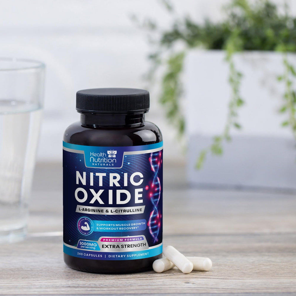 Health Nutrition Naturals product packaging display for shelf consideration