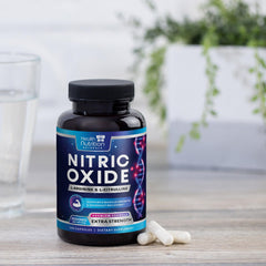 Health Nutrition Naturals product packaging display for shelf consideration