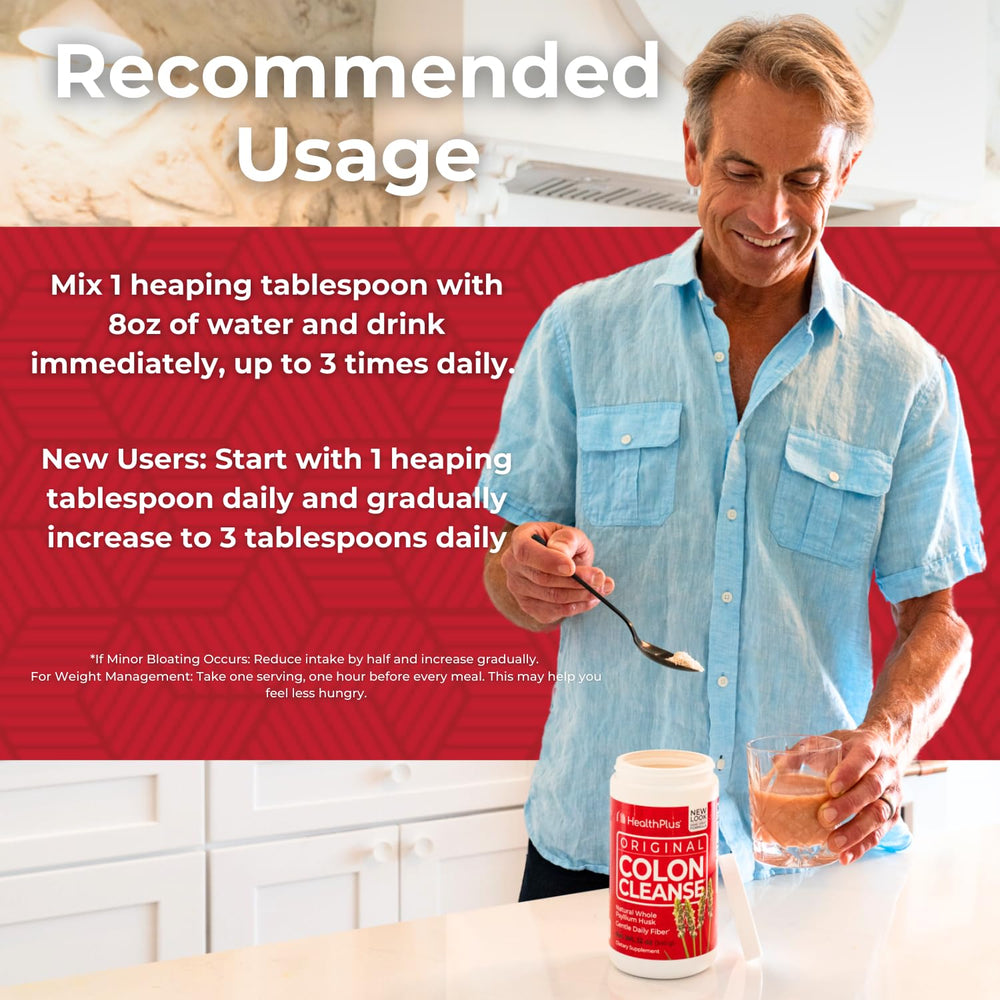 Detox concept visual for Health Plus Colon Cleanse