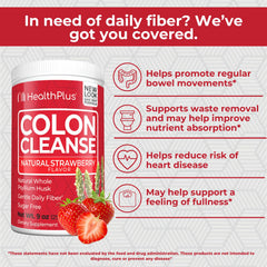 Psyllium husk fiber for Health Plus Colon Cleanse
